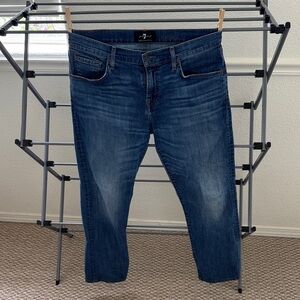 M’s 7 For All Mankind slim/straight jeans, 34w